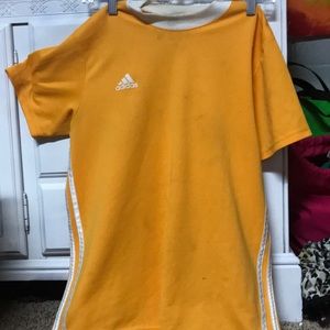 A slightly used adidas shirt.